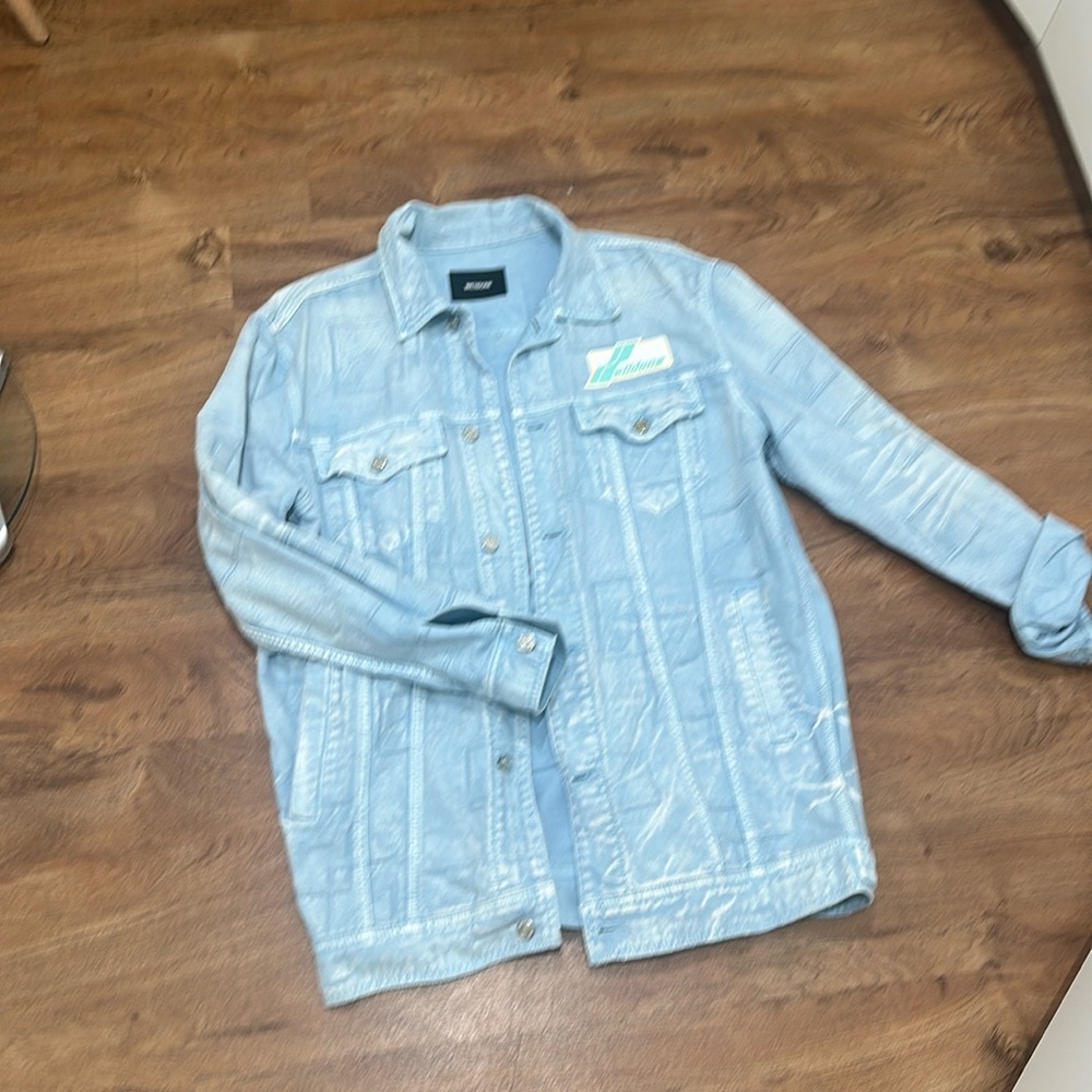 We11done oversized demin jacket